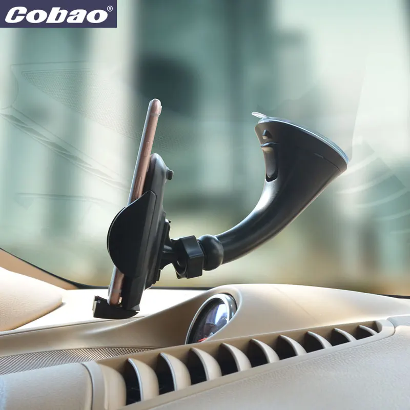 Cobao Универсальный автомобильный держатель телефона Сильный всасывания
