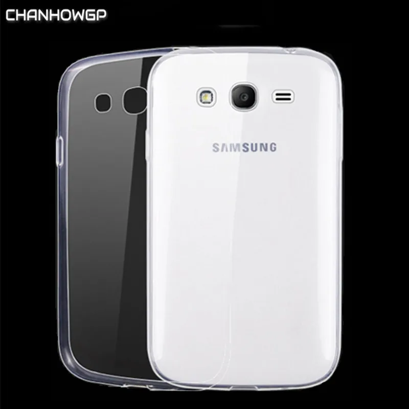 Luxury Transparent Silicone Soft TPU Phone Case For Samsung Galaxy Grand Neo Plus i9060 i9082 Cover Clear Ultra Thin Slim Coque |