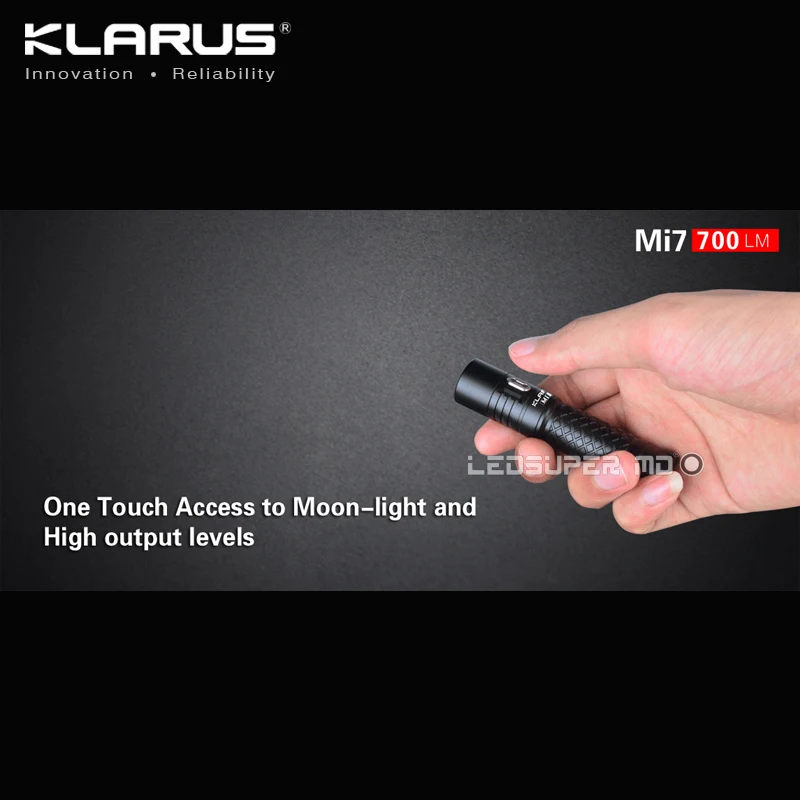 Лучшие продажи Кларус Mi7 CREE XP L HI V3 светодиодный 700 люмен Мини могут освещения