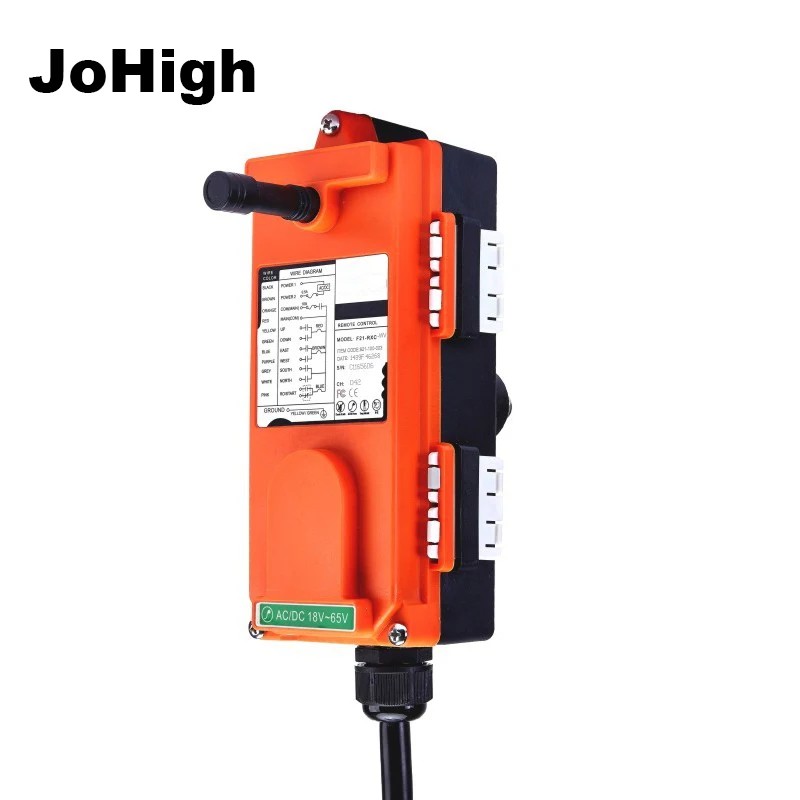

JoHigh F21-E1 wireless remote electric hoist 1 receiver 380v,220v,36v,24v