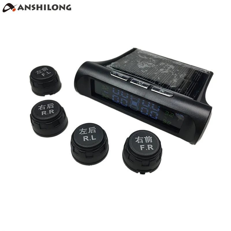 Система контроля давления в шинах ANSHILONG TPMS умная система с солнечной панелью
