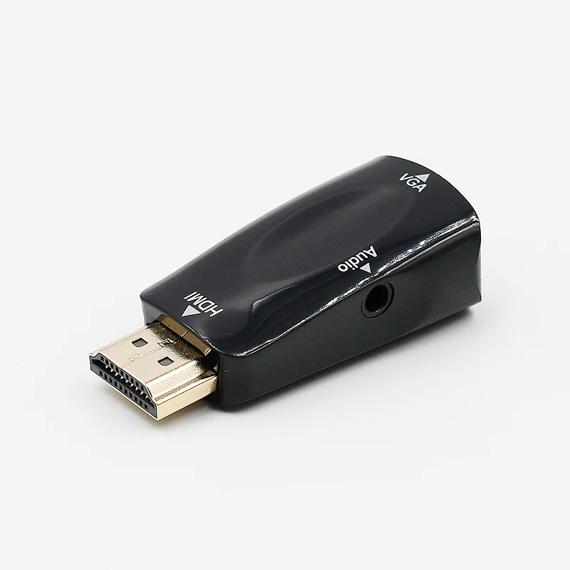 2018 1080p HDMI VGA адаптер преобразователь с аудио кабелем штекер гнездо для ПК/ТВ/Xbox 360