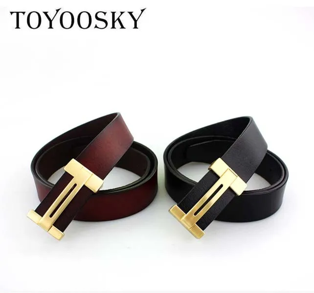 TOYOOSKY см 110 ремень для мужчин искусственная кожа мужской ремни Пряжка Необычные