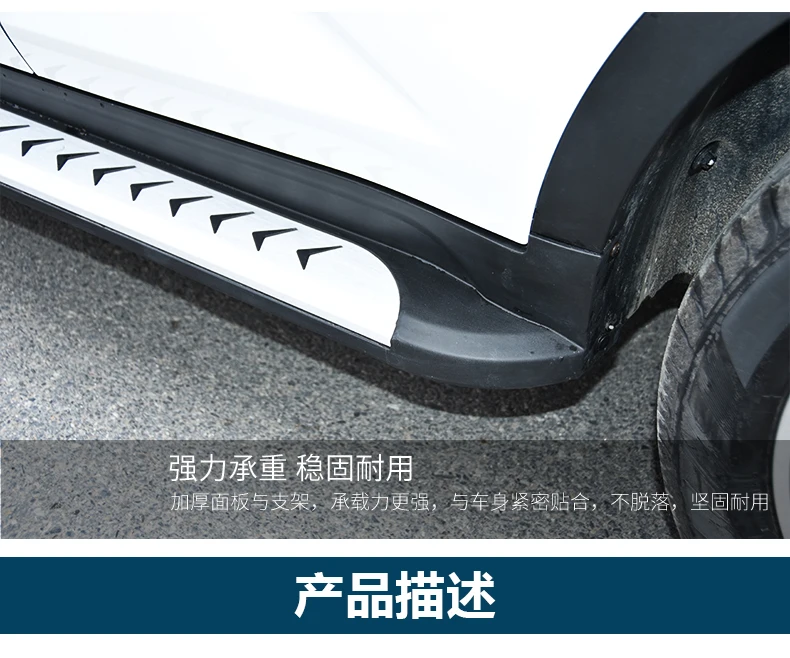 Для hyundai ix35 ходовые панели авто подножка бар педали Высокое качество абсолютно дизайн Nerf бар