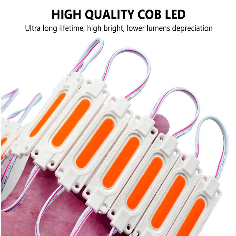 1 5 Вт DC12V сверхъяркий COB Светодиодный модуль лампы инжекции ABS IP67