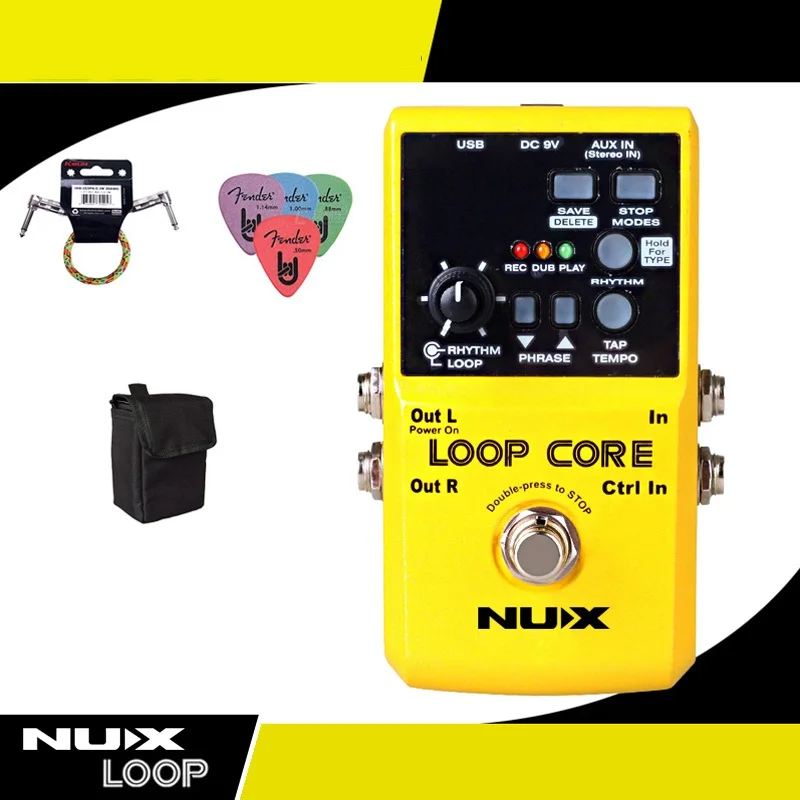 Педаль для гитары NUX Loop Core / Octa педаль петля гитарный эффект с * бесплатным