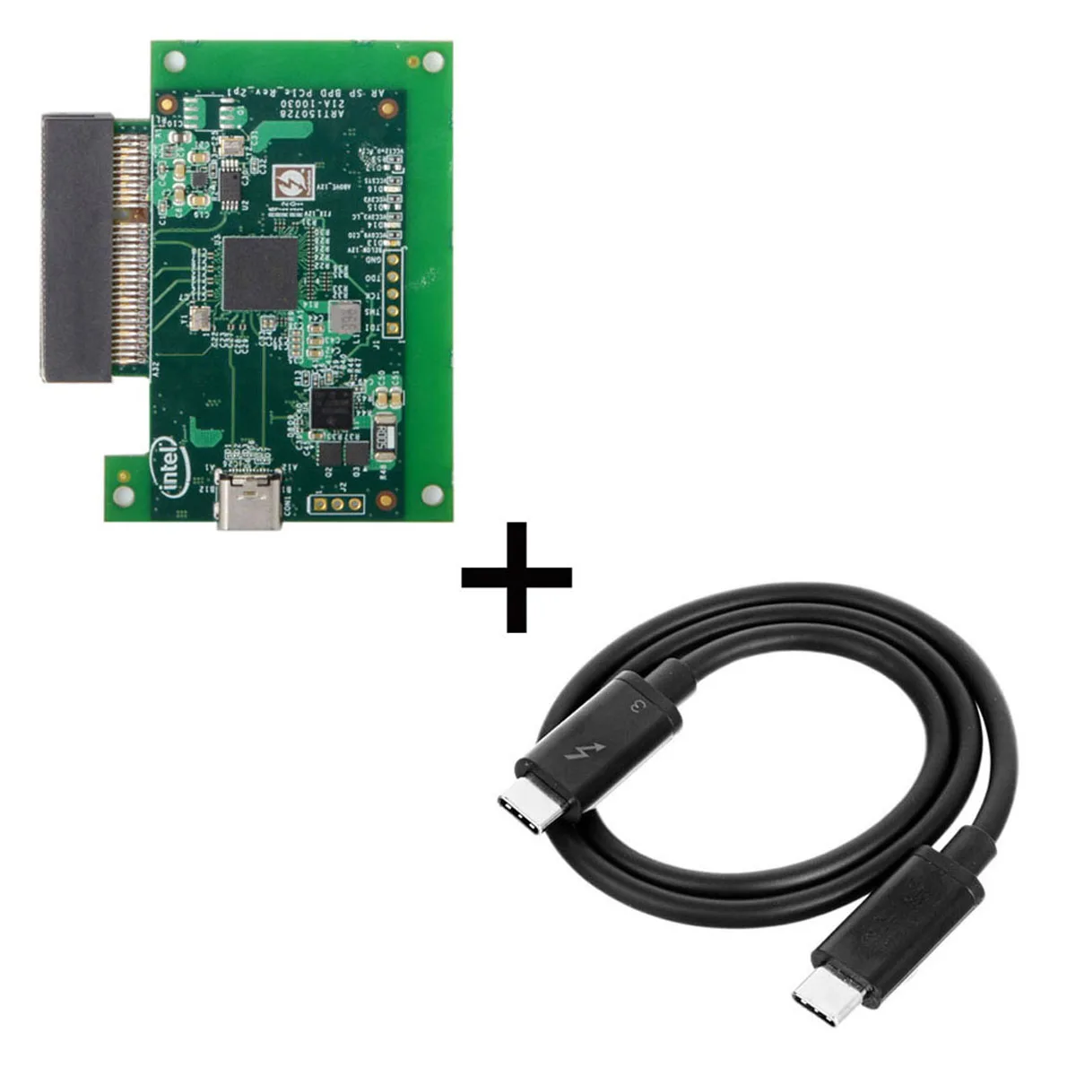 Кабель для преобразования карты NGFF Type-C Thunderbolt 3 в PCI Express PCI-E SSD Nvme M-key | Компьютеры и