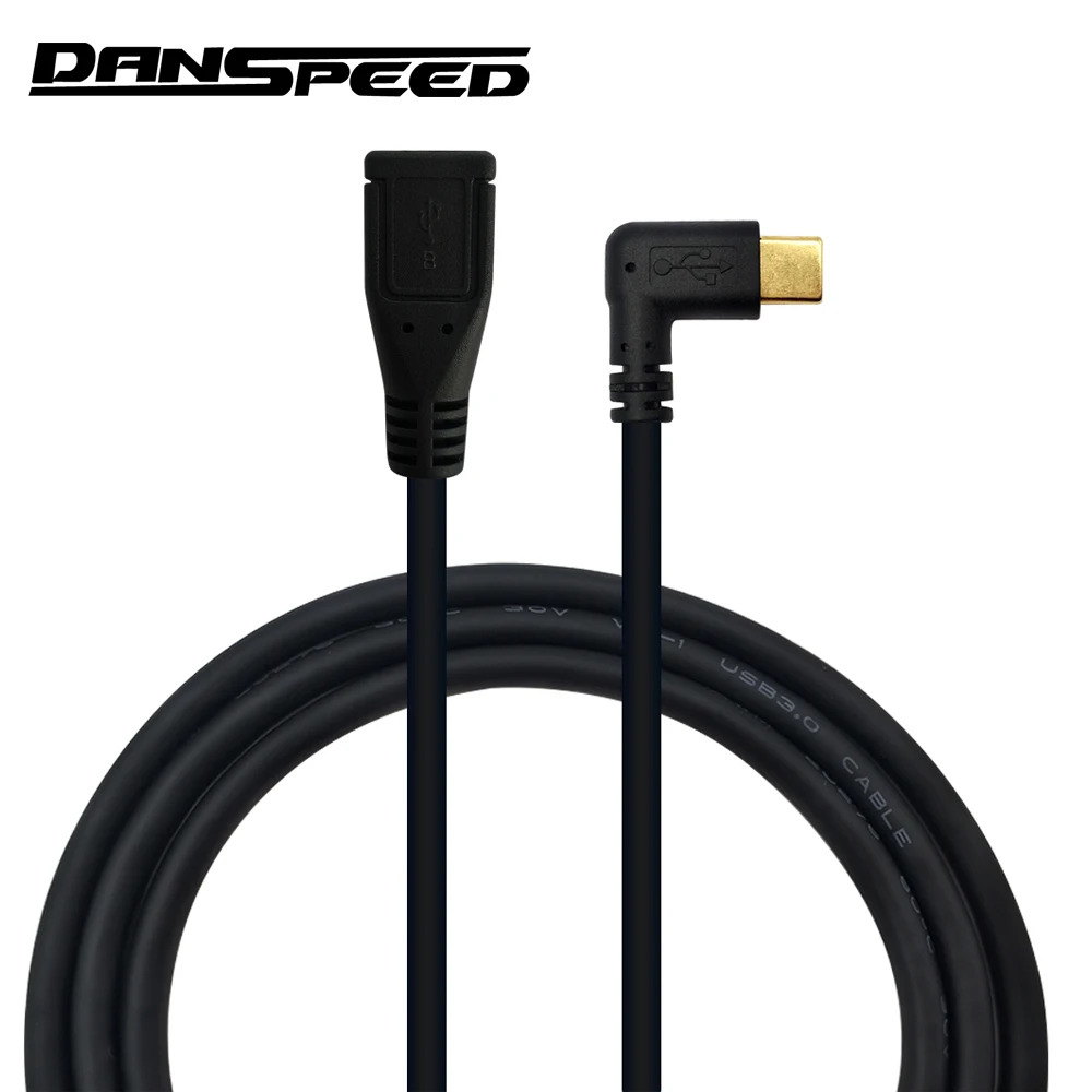 Danspeed Женский на обоих концах для подключения внешних устройств к F/м с поворотом 90