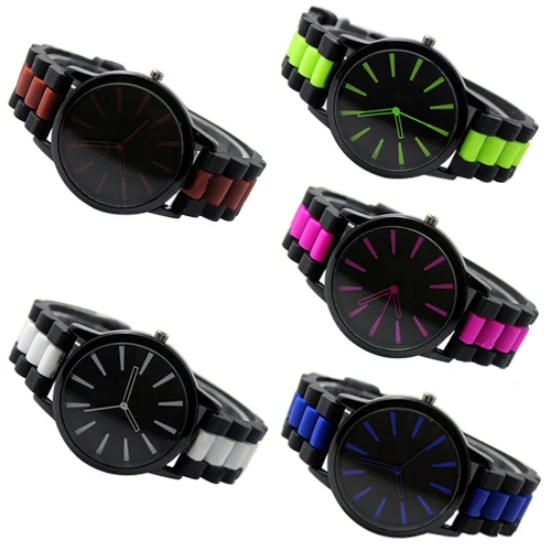 Новинка 2017 года Для женщин мужчин простой силиконовой лентой желе гель