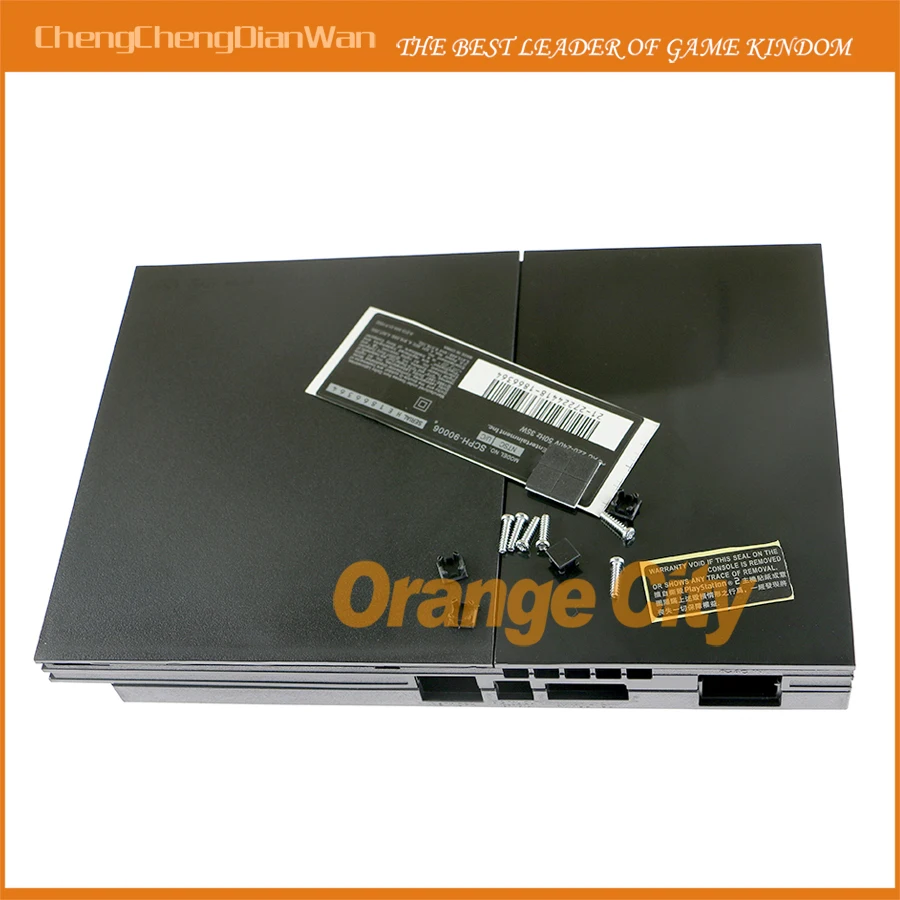

10 шт./лот высококачественный чехол с полным корпусом для PS2 Slim 9w 90000 9000X чехол для консоли с этикеткой