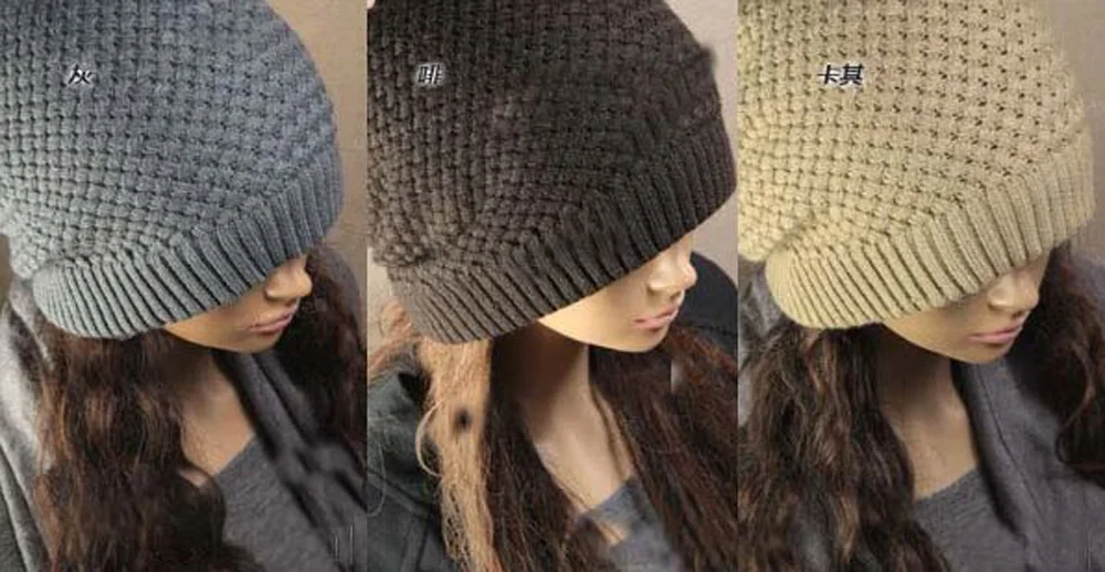 Новинка, модные брендовые мужские и женские шапки Skullies Beanies Wnter, вязаные теплые шапки, 3 цвета, 5001