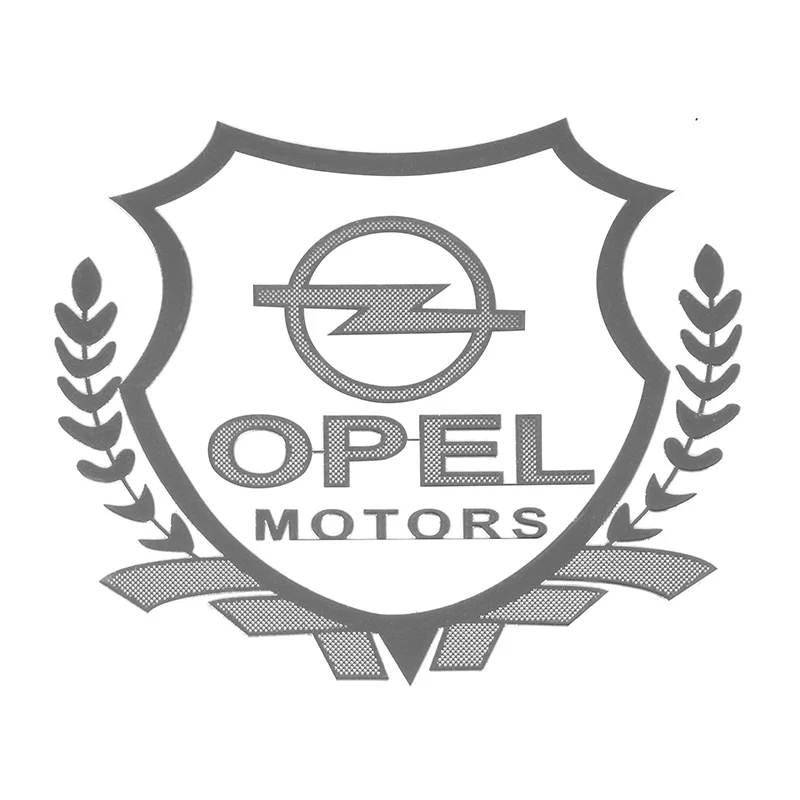 OPEL 4 шт «открыто» на автомобильную дверь безопасности предотвращения столкновений предупреждающий, светоотражающий наклейки для peugeot 206 207 301 307 308 407 408 508 автомобильные аксессуары - Название цвета: OPEL