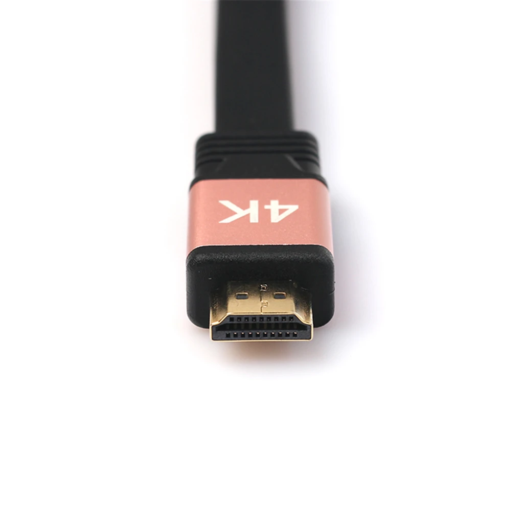 REXLIS позолоченный HDMI плоский кабель 2 0 (4 K x K) высокая Скорость Ethernet Поддержка видео