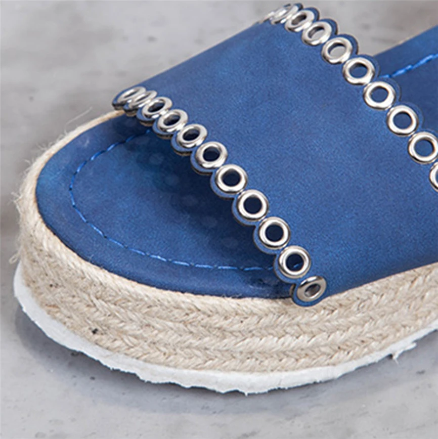 Летние повседневные Босоножки с открытым носком и пряжкой на ремешке модная