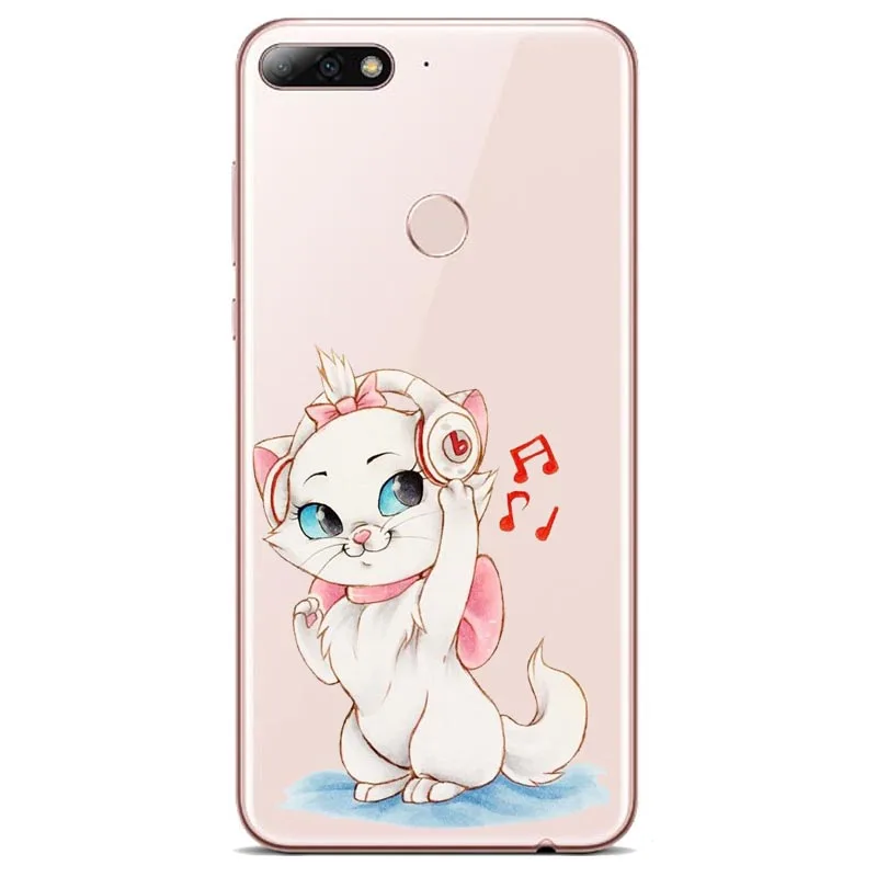 Чехол для телефона с рисунком &quotКоты-аристократы&quot Мари коты P8 LITE 2017 P9 P10 P20L P20Plus