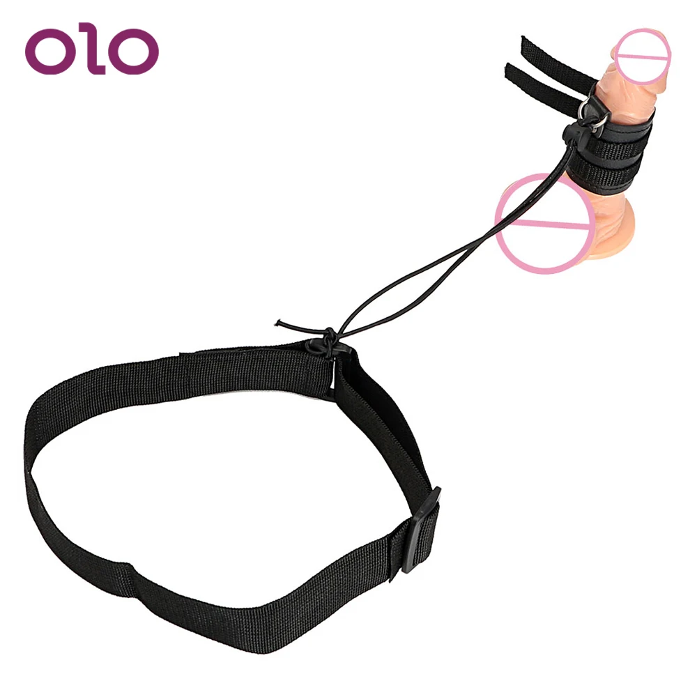 Оло для увеличения пениса мужчин t Tension Leg System кольцо члена носилки Увеличитель