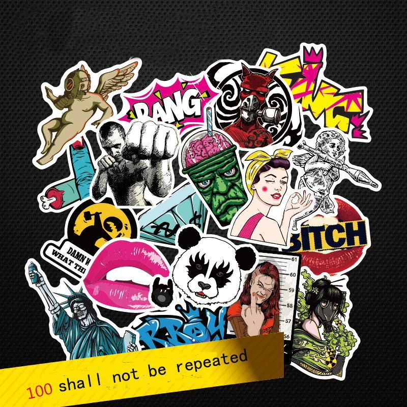 Стильные наклейки из ПВХ для путешествий 50 100 шт.|stickers fashion|stickers forstickers style |