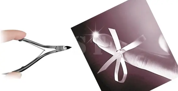 Маникюр из нержавеющей стали щипцы для кутикулы резак триммер ухода за ногтями