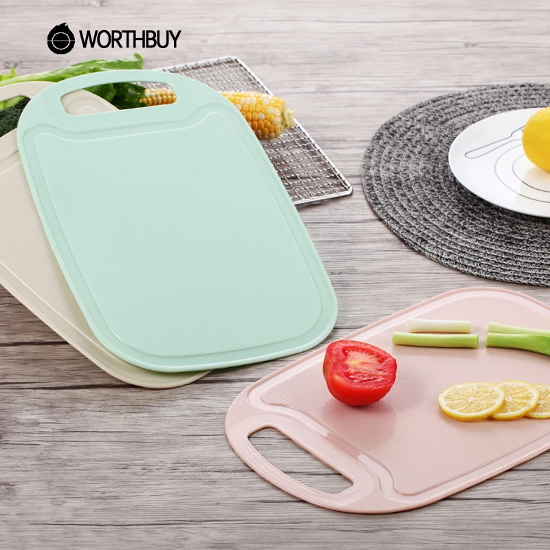 Пластиковый разделочный блок WORTHBUY разделочная доска для фруктов и овощей