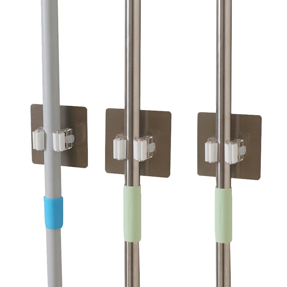 2 шт. зажим для швабры настенный держатель хранения Besom папка | Дом и сад