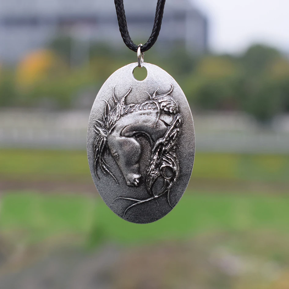 Ожерелье с лошадью подарок для нее питомца цепочкой 55 SanLan 1 шт. подвеска в форме