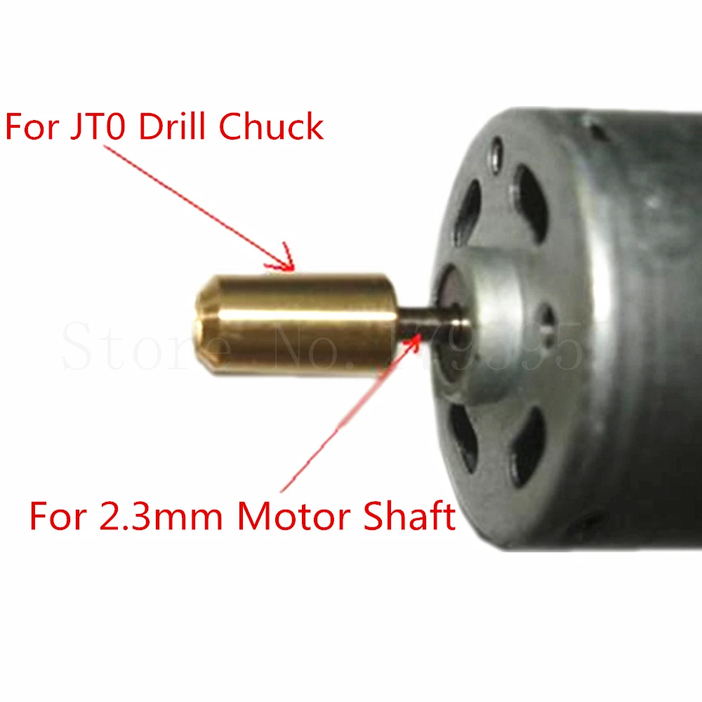 3 17 мм мини латунь электродвигатель Соединительный вал Сверлильный Патрон Зажим