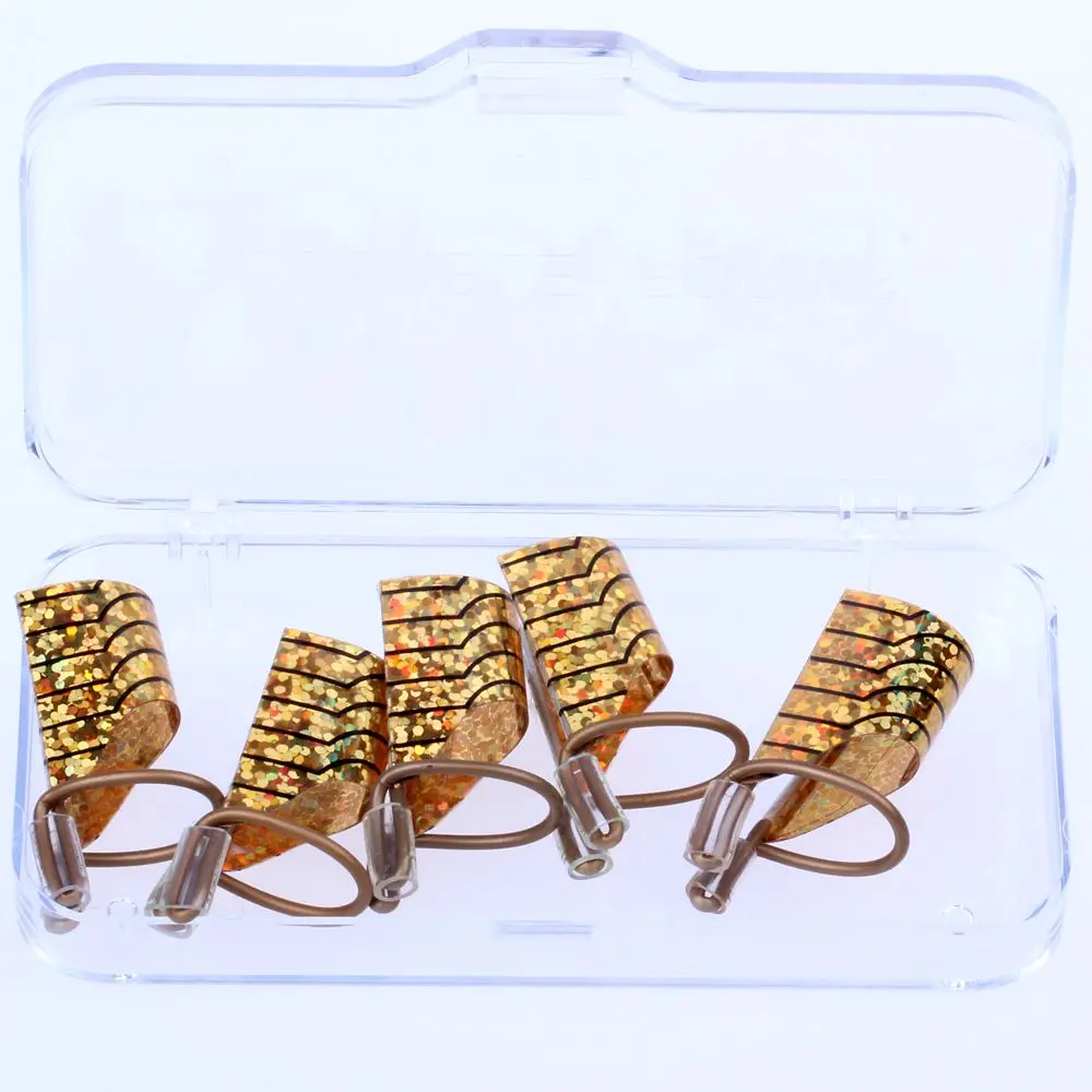 5 шт./кор. Золотой и Серебряный алюминиевый бумажный поднос для дизайна ногтей