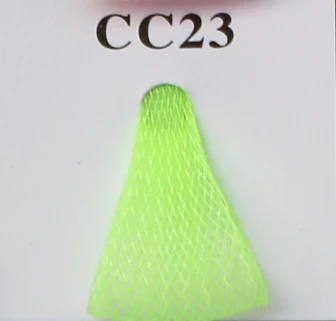 CC23 Lemon 6 см Check Крин вуаль из конского волоса Чародейка нейлоновая сетчатая ткань 100 ярдов/лот - Цвет: CC23 Lemon