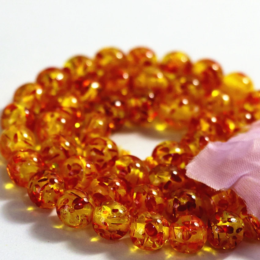 Воск пчелиный желтый золотистый из смолы 5/6/8/10 мм|spacer beads|beaded jewelry5mm charm |