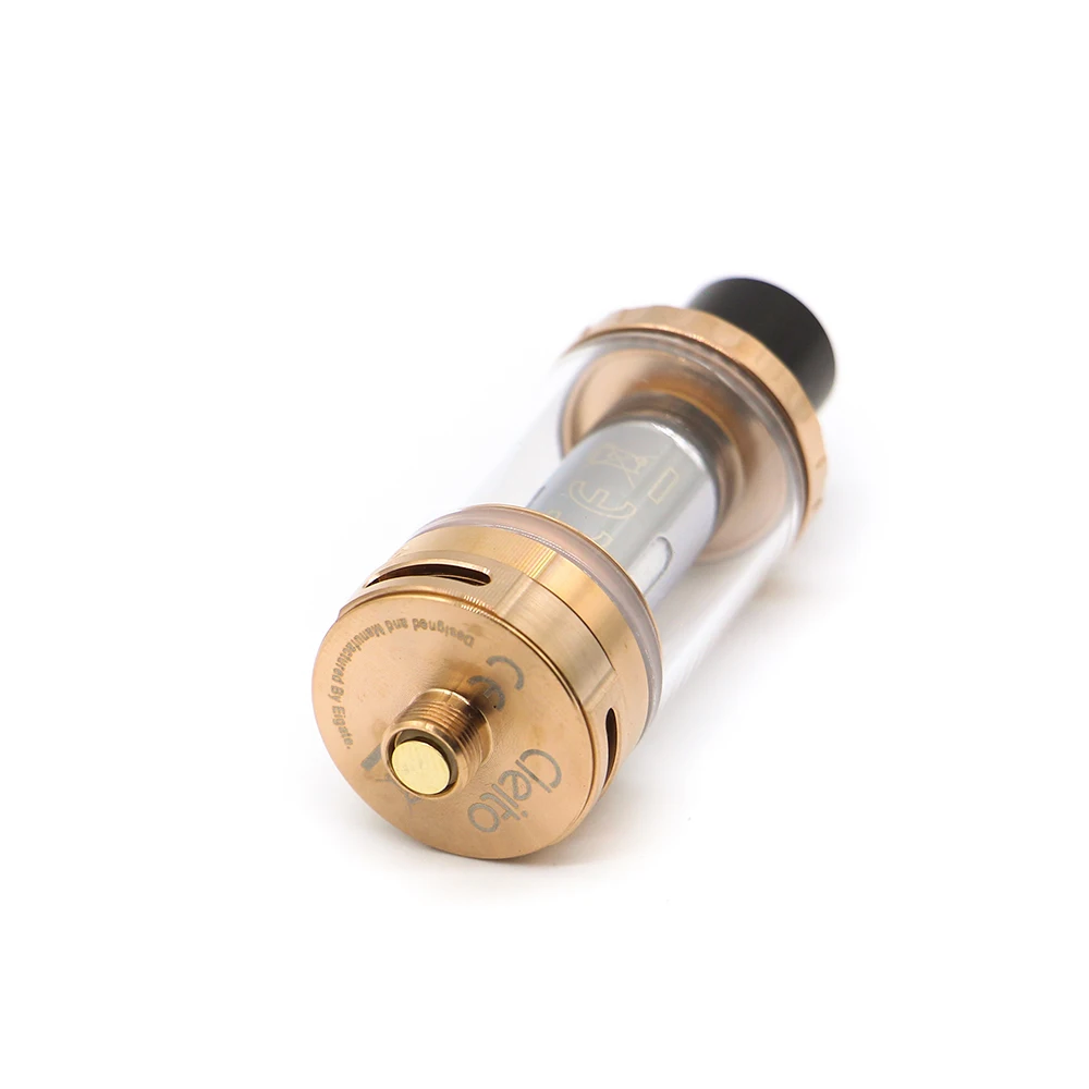 Оригинальный атомайзер Aspire Cleito Sub Ohm Tank e cig поставляется с заменяемым стеклом и