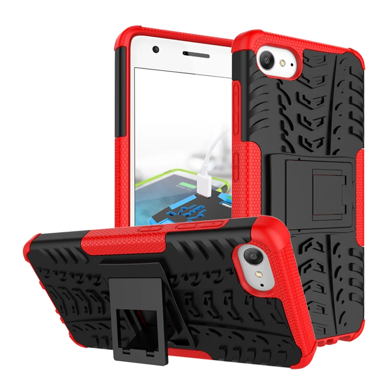 For Lenovo ZUK Z2 Case Hybrid PC Silicone Heavy Duty Kickstand Hard Back Armor Capa Cover for |