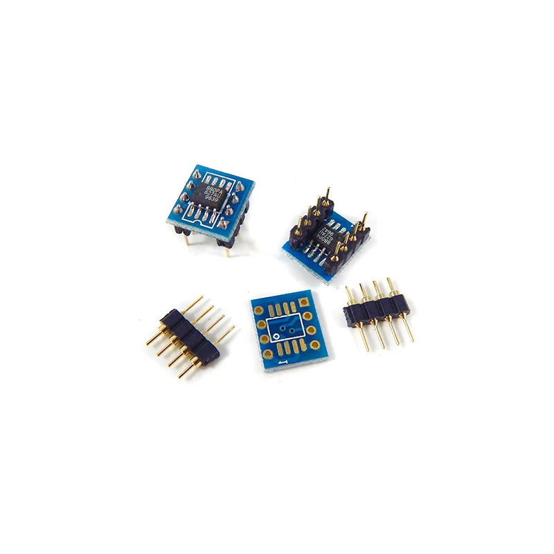 SOP8 патч один op amp преобразования DIP8 двойной операционный усилитель DIY Позолоченные сварочные платы IC чип преобразования доска