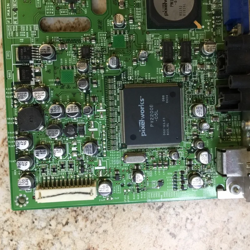 Original projector main board mother for Hitachi CP-RS55 Projector | Электроника