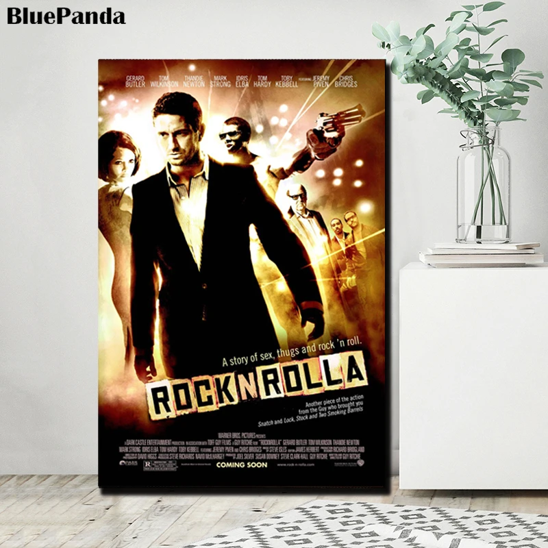 RocknRolla художественный постер из фильма картина маслом холст настенная