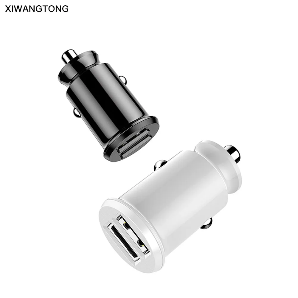 Мини USB Автомобильное зарядное устройство 3.1A автомобильное двойной для