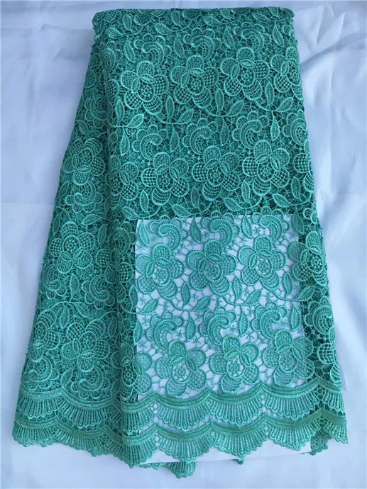 Королевская Синяя Нигерия кружево 5 ярдов/партия африканские кружевные ткани