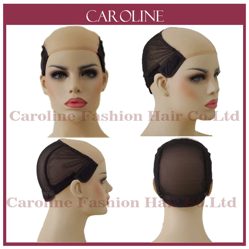 

Glueless Lace Wig Cap For Making Wigs With Adjustable Straps Weaving Caps For Women Hair Net & Hairnets Easycap Wholesale 6034