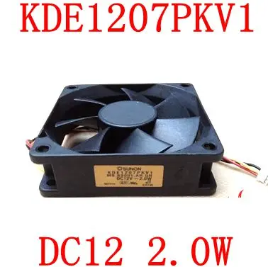 Бесплатная доставка оригинальный SUNON 7020 70x70x20 мм 7 см 12 В 2 0 Вт KDE1207PKV1 3PIN Optoma