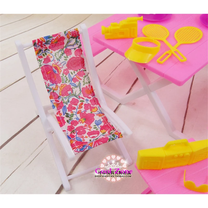 Миниатюрный Пикник Мебель для куклы Барби дома Ролевые игры Игрушечные лошадки