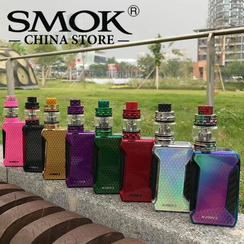 SMOK H-Priv 2 комплект 225 Вт коробки мод 6 мл TFV12 большой цена Танк испаритель с TFV8