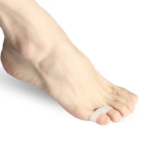 8 шт./лот гелевый разделитель для пальцев ног защита от вальгусной деформации при