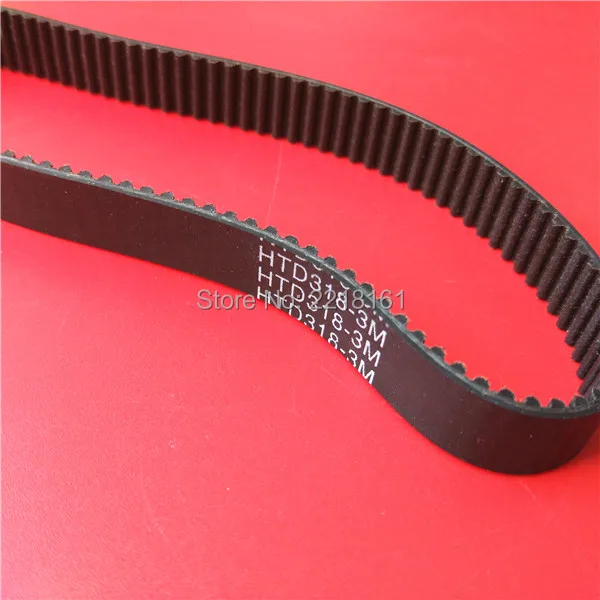 3 шт. Бесплатная доставка широкоформатный принтер Flora маленький ремень HTD 318 м для