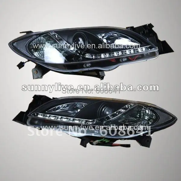 Для MAZDA 3 светодиодный налобный фонарь 2003 по 2011 год|for mazda 3|mazda ledled |