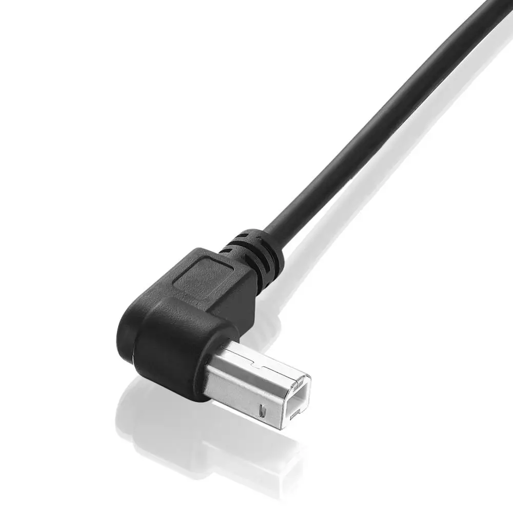 Кабель для принтера lballist 90 градусов USB 2 0 тип A штекер-Тип B двойной экранированный