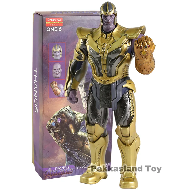 Игрушки Мстители Бесконечность война танос масштаб 1/6 ПВХ экшн-фигурка