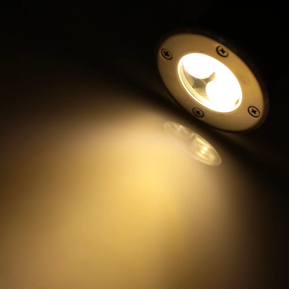 Оптовая продажа LED подземный свет 1W 3W 5W 6W 7W 9W 12W Водонепроницаемый 110-240V палуба inground