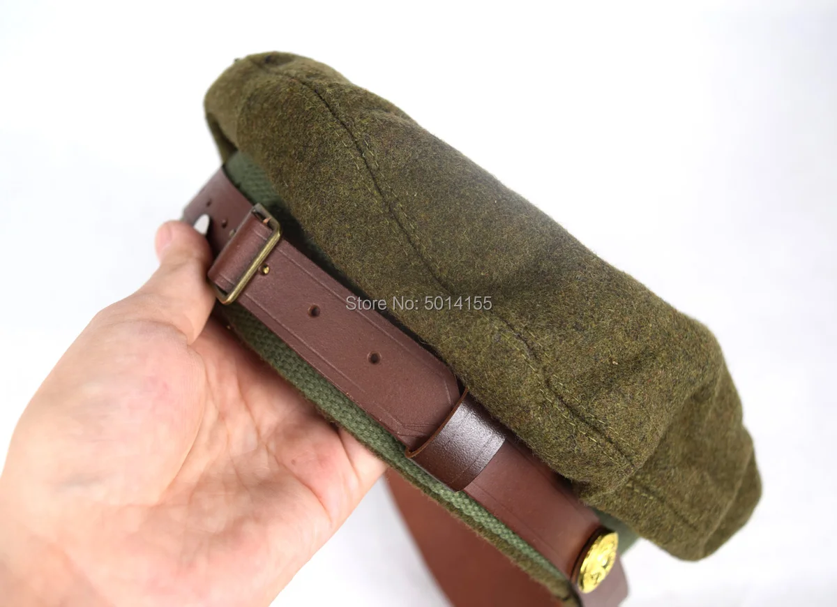 Replica WW2 US Army Aircorps Military Officers Pilots Visor Crusher Hat Cap