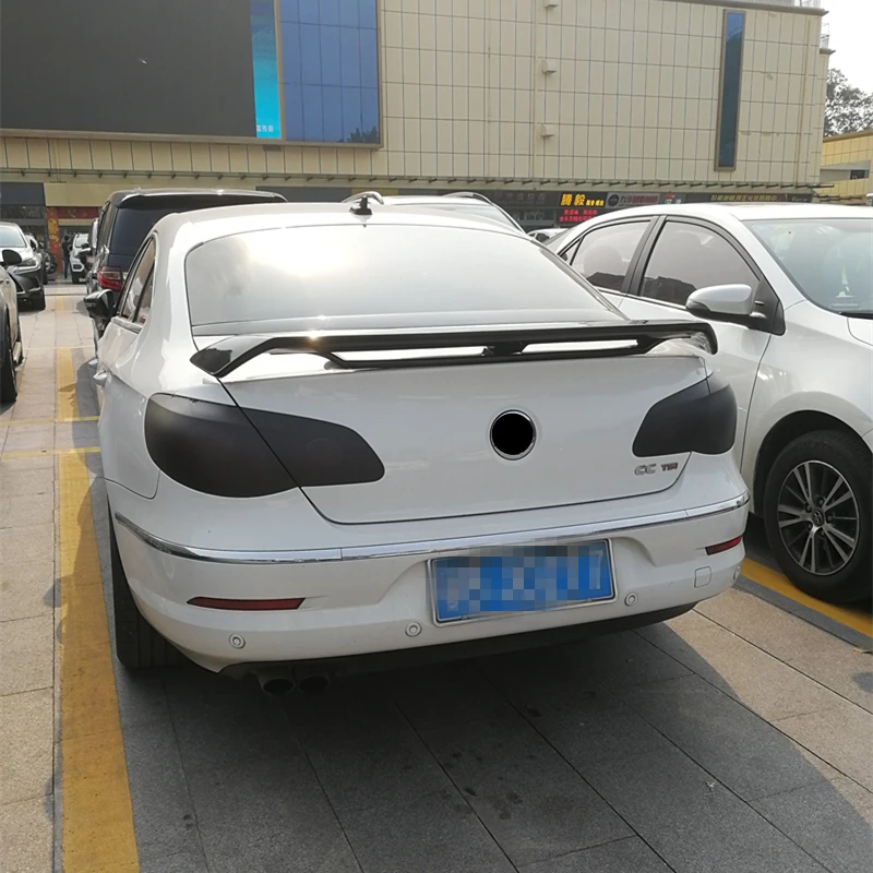 Для Passat CC спойлер Высокое качество ABS Материал заднее крыло автомобиля Pr. imer цвет