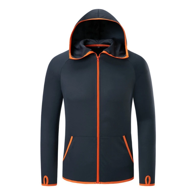 H Новое гидрофобное противообрастающее пальто для рыбалки, водонепроницаемая быстросохнущая куртка с капюшоном для кемпинга, походов - Цвет: H