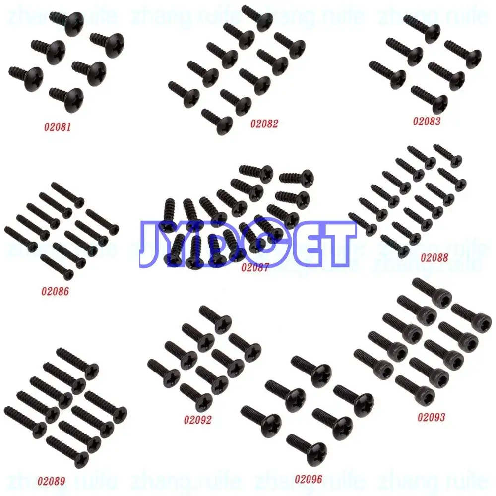 Винты 02081 02082 02083 02086 02087 02088 02089 02092 02093 02096 HSP гоночная запасная Запчасти Запчасти для 1/10 RC автомобиль